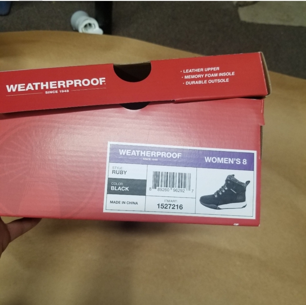 Weatherproof women's ruby shoes size 8 nwt - Picture 4 of 6